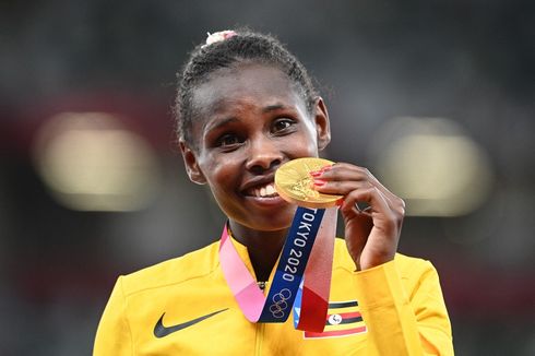 Profil Peruth Chemutai, Atlet Wanita Uganda Pertama yang Raih Emas Olimpiade 