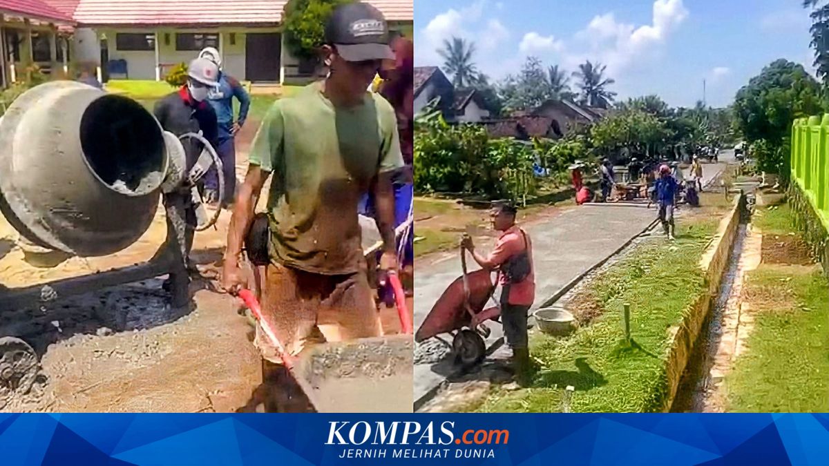 Cerita Warga di Lampung Timur Kompak Patungan Bangun Jalan, Ada yang Iuran Rp 10 Juta