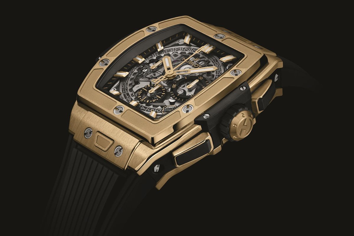 Hublot Spirit of Big Bang emas kuning