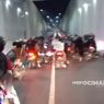 Polisi Cari Kelompok Motor yang Tutup Underpass Cimahi Sambil Geber-geber Knalpot Bising