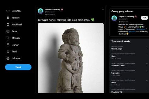 Viral, Foto Patung Kuno Disebut Memegang Lato-lato, Sejarawan Undip Beri Klarifikasi