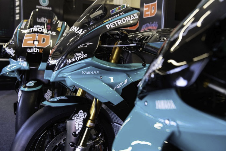 YZR-M1 milik tim Petronas Yamaha SRT