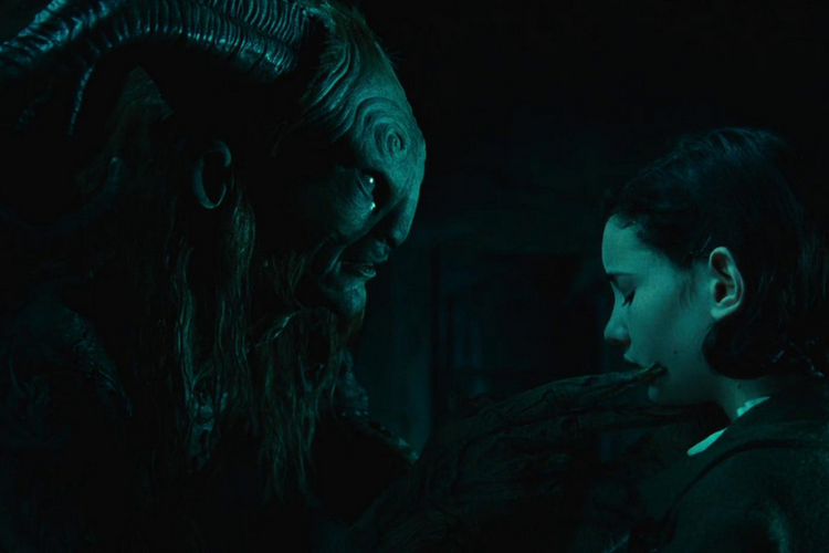 Doug Jones and Ivana Baquero in Pan's Labyrinth (2006)