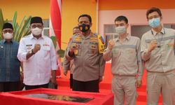 Jaga Stabilitas Keamanan, PT IWIP Terlibat dalam Pembangunan Mako Brimob Malut