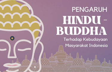 Ilustrasi pengaruh Hindu-Buddha terhadap kebudayaan masyarakat Indonesia