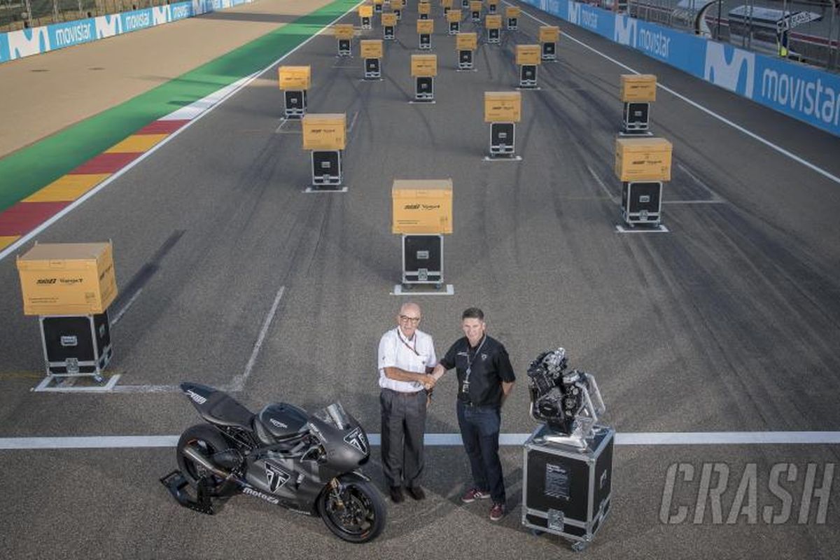 Triumph resmi serahkan mesin Moto2 di Aragon