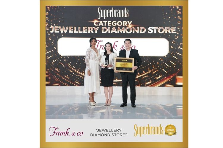 Frank & co. mendapatkan penghargaan Jewellery Diamond Store pada ajang Superbrands Award 2022. 

