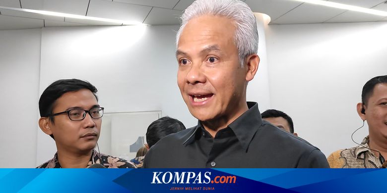 Ganjar Pranowo Sebut Inisial Bacawapres Diumumkan Rabu Besok