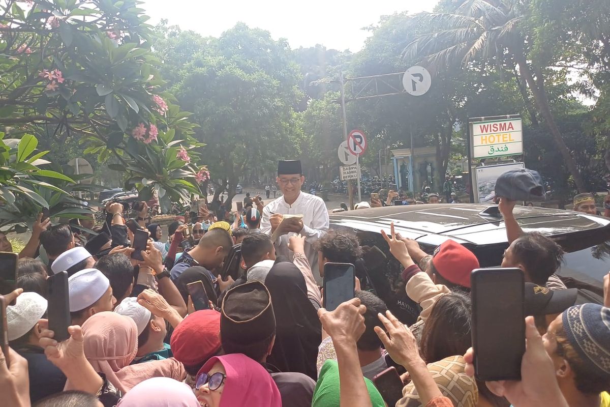 Hadiri Tabligh Akbar di Masjid Raya JIC, Anies Diteriaki 