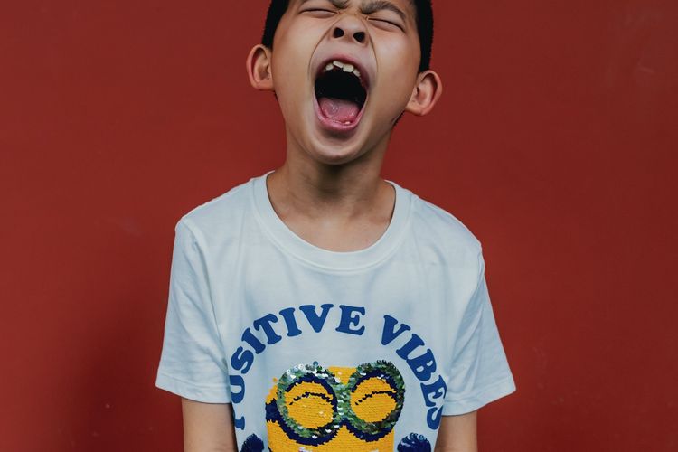 Ilustrasi anak tantrum, salah satu masalah perilaku yang tidak boleh diabaikan orangtua.