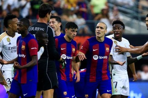 Barcelona Vs Madrid: Vini Jr Diserang, Florentino Perez Tak Datang, El Clasico Panas