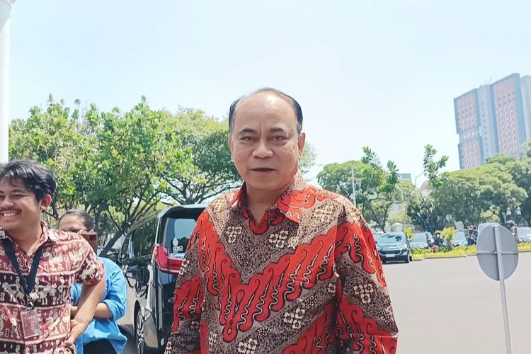 Menteri Komunikasi dan Informatika (Menkominfo) Budi Arie Setiadi di Kompleks Istana Kepresidenan, Jakarta, Senin (25/9/2023).