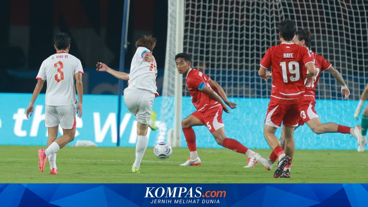 Hasil Timnas Indonesia Vs Vietnam 0-3, Garuda Babak Belur di Pakansari