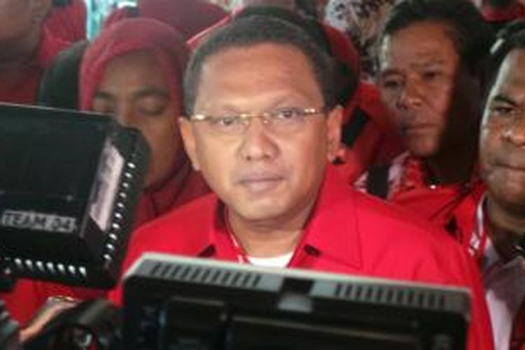 Ketua DPD PDI-P Provinsi Maluku Edwin Adrian Huwae