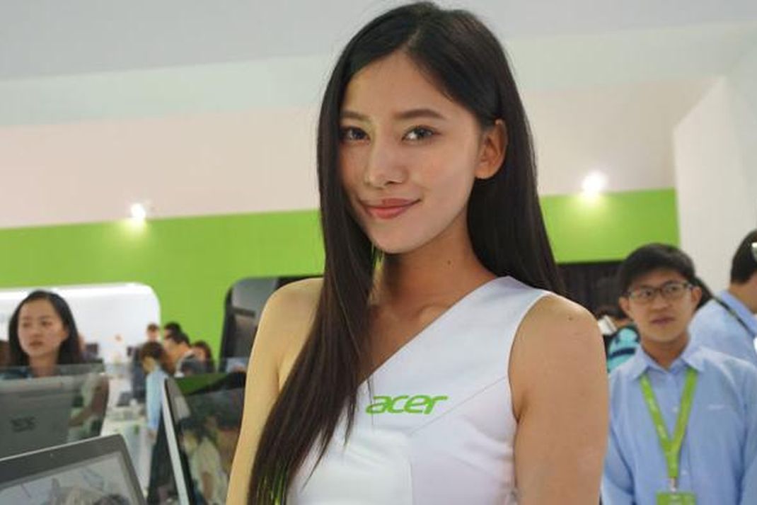 Booth babes di Computex 2016 Taipei