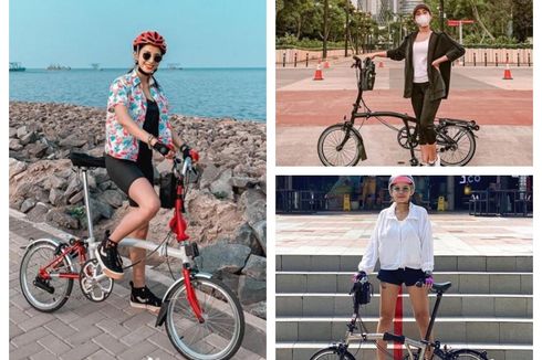 Ini 8 Artis yang Pakai Sepeda Brompton dengan Harga Fantastis