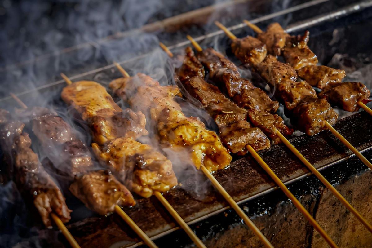 Resep sate kambing khas Pati untuk olahan daging kurban Idul Adha.