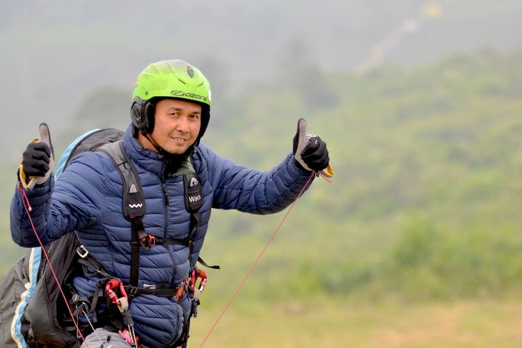 Thomas Widyananto, peraih empat medali emas SEA Games 2011, diharapkan menjadi inspirasi para pilot muda anggota Pemusatan Latihan Nasional Paralayang untuk Asian Games 2018 lainnya, pada Piala Asia Lintas Alam Paralayang II 2017, 11-14 Agustus, di Puncak, Jawa Barat.