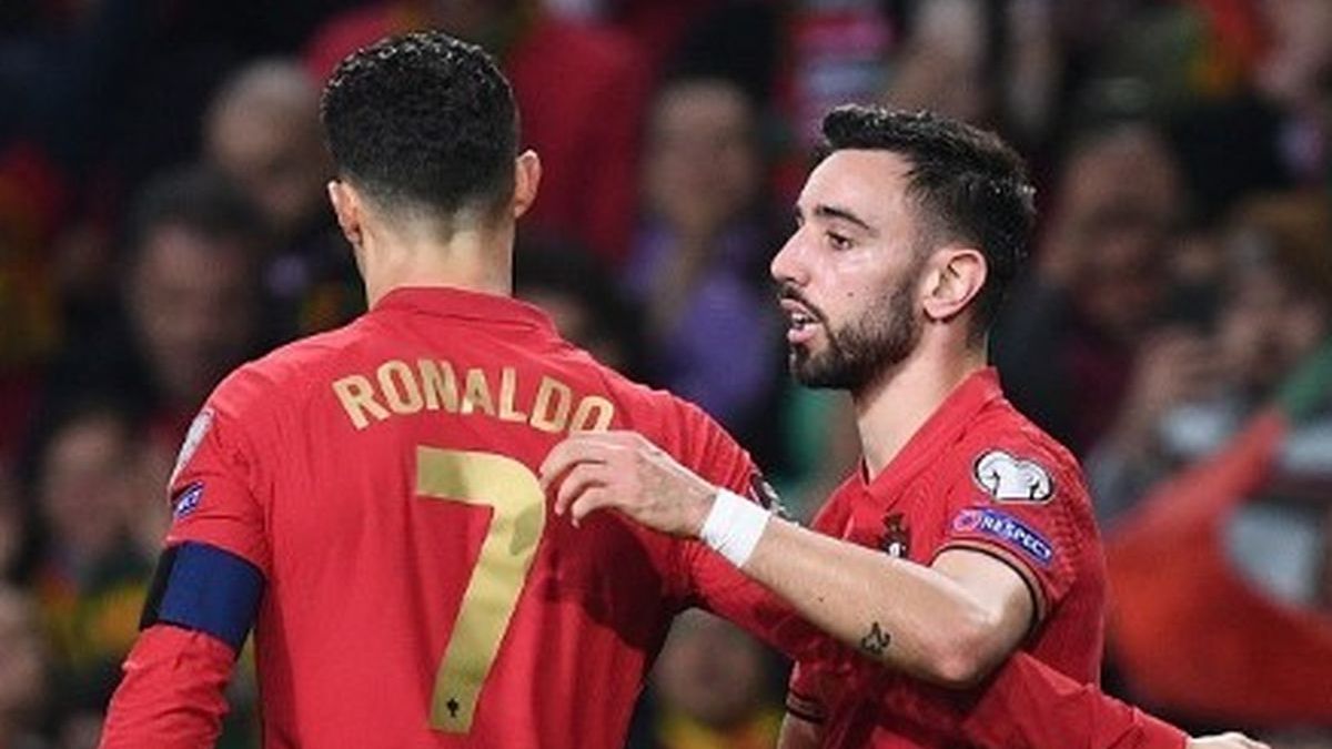 [HOAKS] "Marca" Beritakan Keributan Ronaldo dan Bruno Saat Latihan