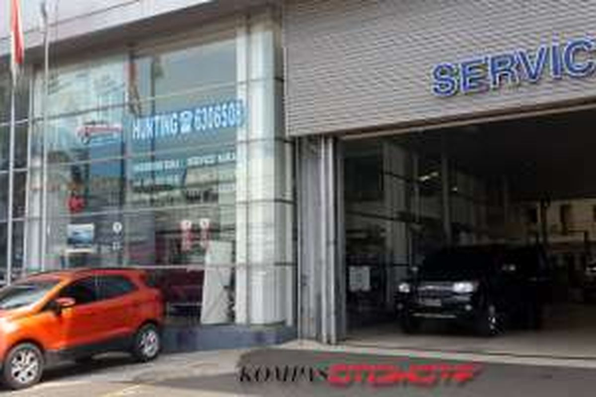 Diler Auto Kencana Jakarta Pusat masih melayani servis kendaraan Ford.