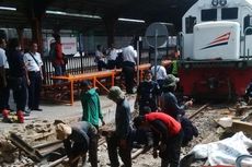Diliburkan, Masinis Loko yang Tabrak Peron di Stasiun Jakarta Kota