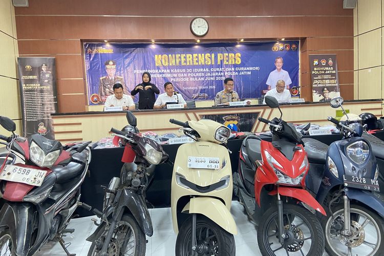 Polda Jatim Ungkap Modus Pencuri Motor Jenis Smart Key dan Keyless
