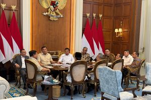 Dasco Temui Prabowo Bahas Stimulus hingga Cadangan BBM dan LPG Jelang Lebaran