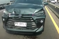 Video Toyota Avanza Ringsek Usai Tabrakan, Efek Crumple Zone