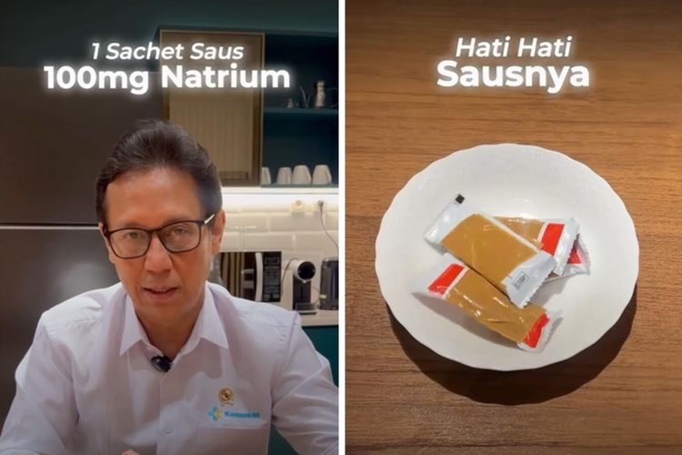 Menkes Hitung Natrium Ayam Goreng dan Saus, Totalnya Ternyata Lewati Batas WHO