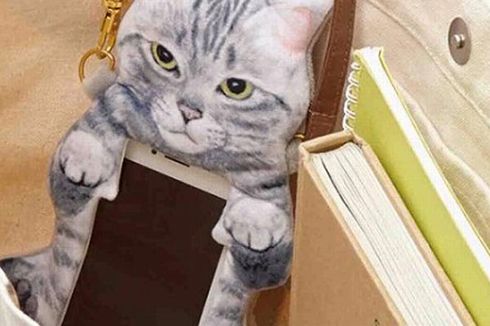 Tas Smart Phone Berbentuk Kucing yang Lucu
