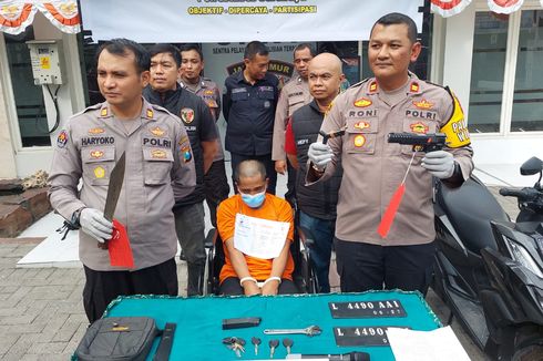 Pencuri Sepeda Motor di Surabaya Tembak Polisi Pakai Airsoft Gun