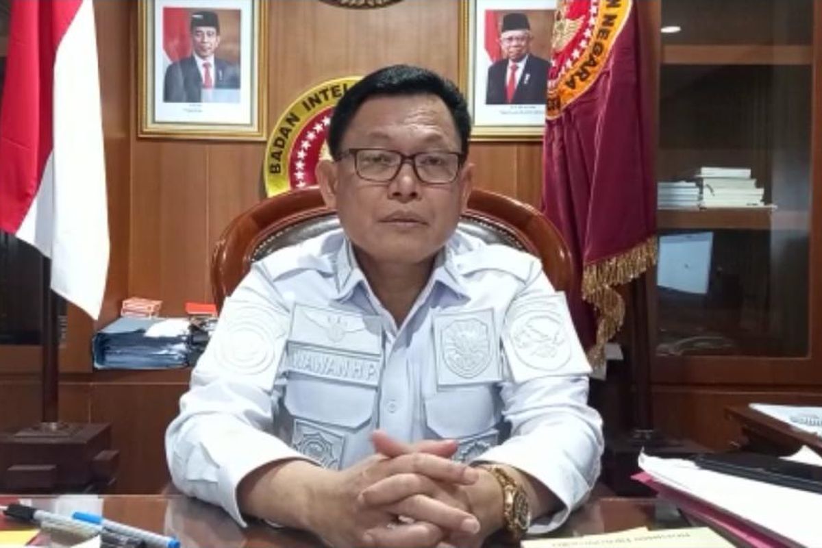 State Intelligence Agency's deputy head of communication and information Wawan Hari Purwanto.