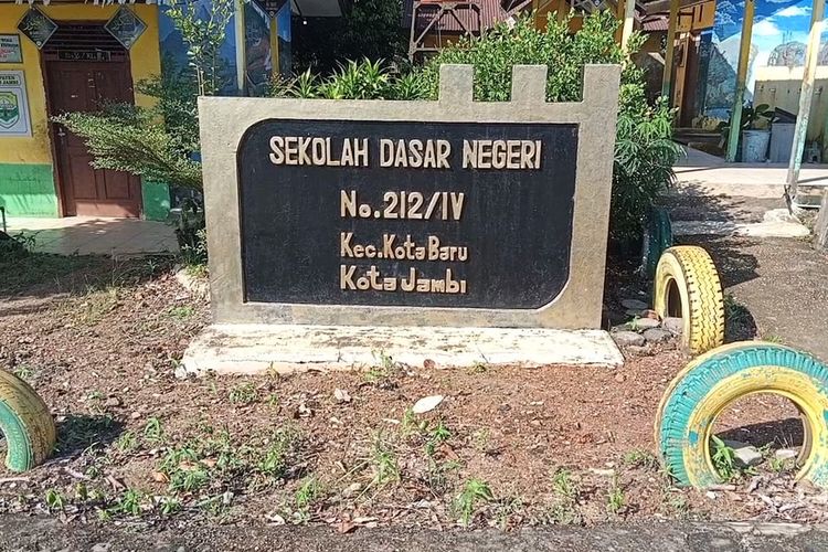 Lokasi Sekolah SD Negeri 212 Kota Jambi, Rabu (19/6/2024)