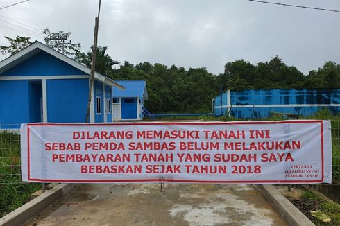 Pemerintah Diduga Belum Bayar Pembebasan Lahan Sarana Air Bersih Sambas Kalbar