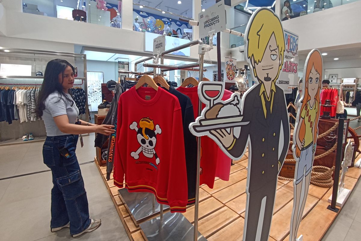 Tiga brand lokal di Bandung berkolaborasi dengan animasi One Piece selama setahun. Komunikasi yang terjalin untuk kolaborasi tersebut selama satu tahun.