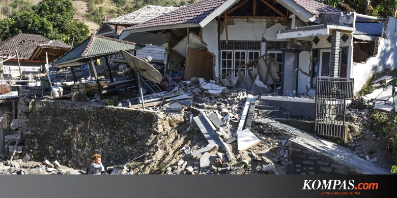 Dua Gempa Besar dalam Sepekan di Lombok, Ini Penyebabnya Menurut LIPI