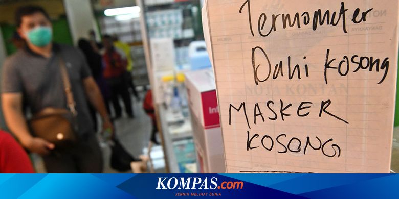 Jerat Hukum Bagi Mereka Yang Menimbun Masker Dan Hand Sanitizer Halaman All Kompas Com