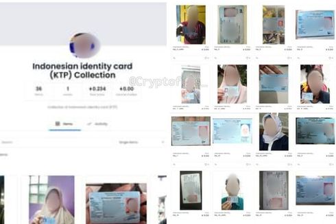 Respons Kominfo soal Ramai Foto KTP Selfie Dijual sebagai NFT