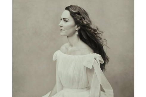 Potret Kate Middleton pada Ulang Tahun Ke-40, Anggun bak Dewi