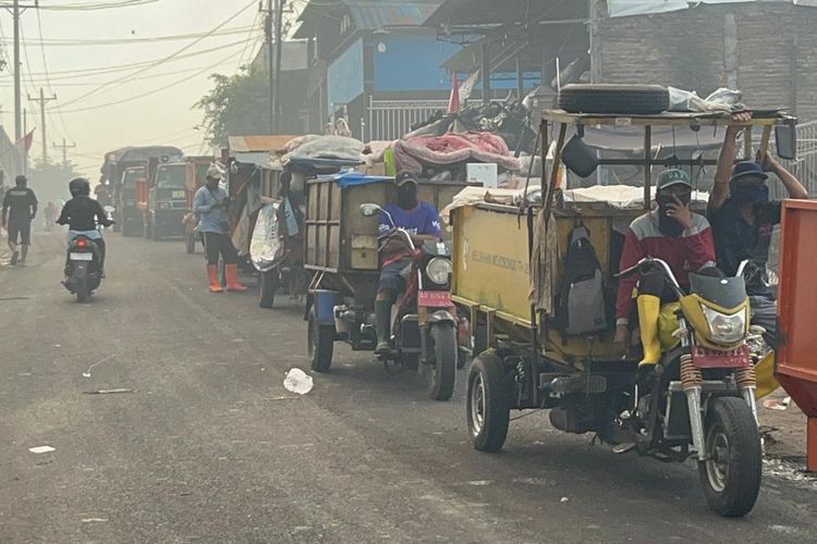 TPA Putri Cempo Solo Terbakar, DLH Minta Pengiriman Sampah dari Kelurahan Ditahan Dulu