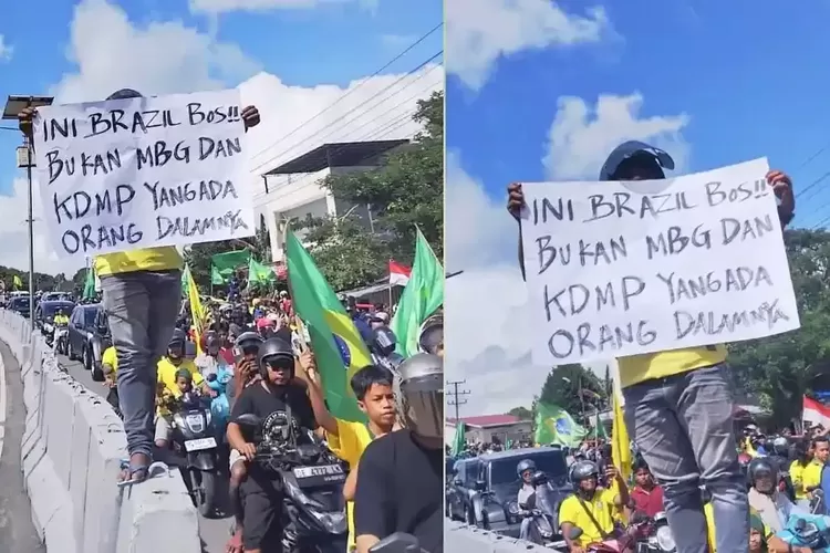 Euforia Kemenangan Timnas Brasil di Ambon Diwarnai Kritik Program Makan Bergizi Gratis dan KDMP