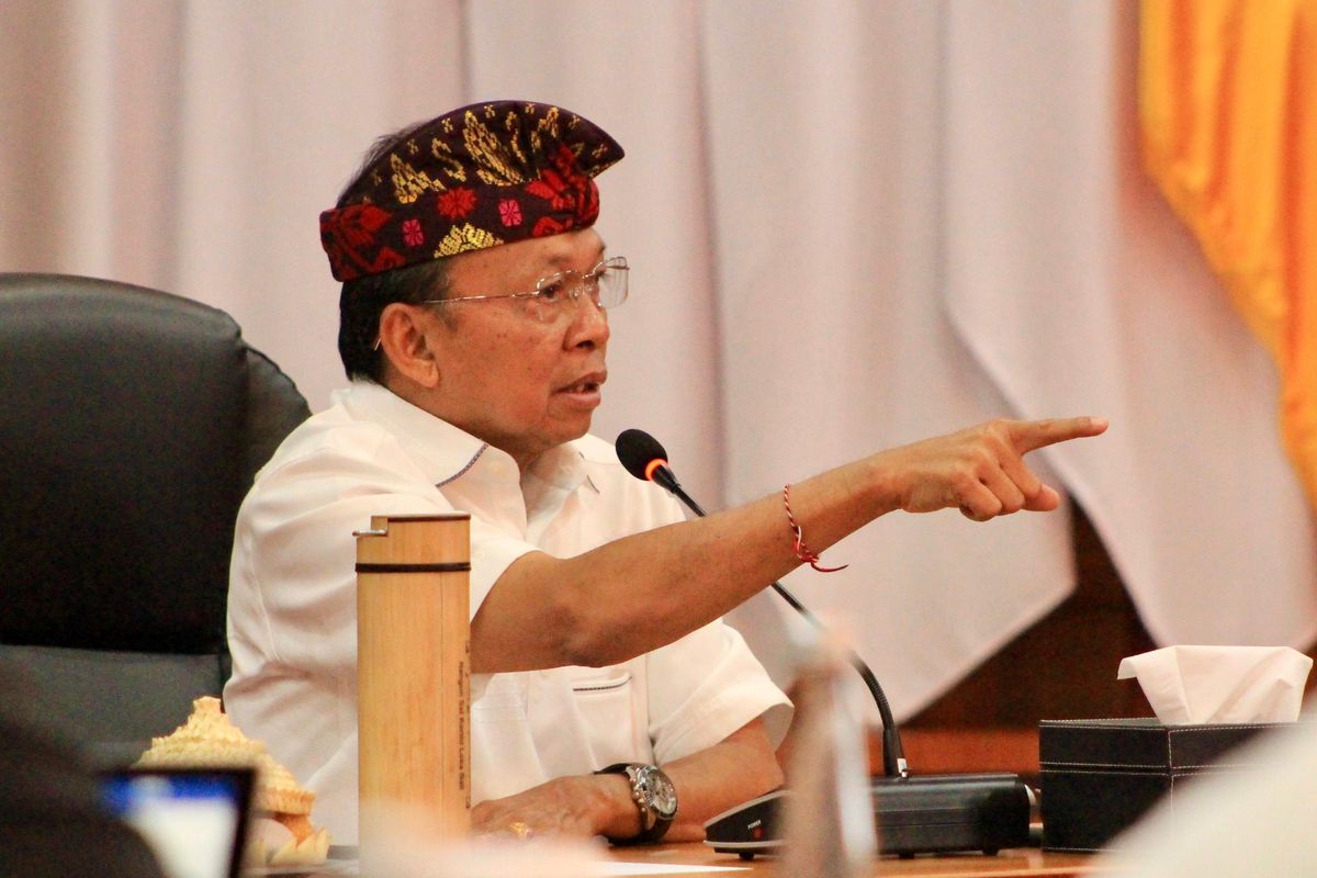 Gubernur Bali, I Wayan Koster.