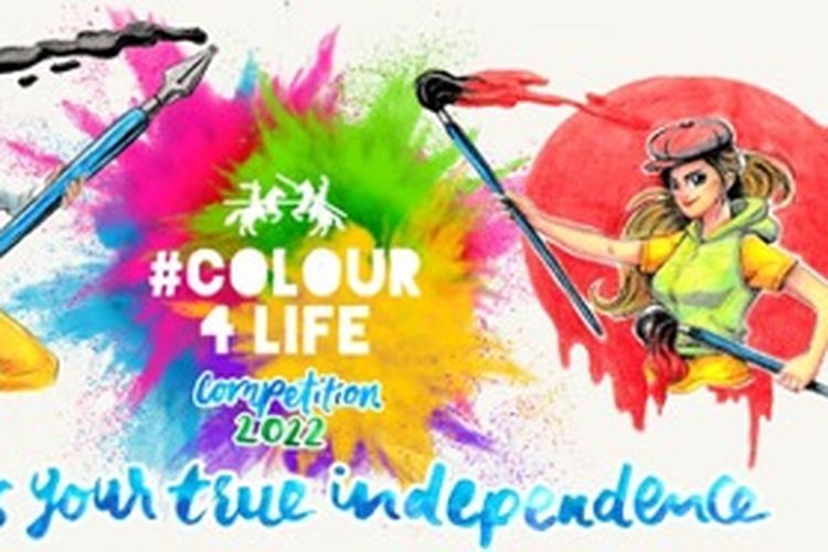 Faber-Castell menggelar kegiatan menggambar ?Express Your True Independence?, di bulan Agustus 2022 menyambut HUT Kemerdekaan RI