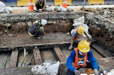 PT MRT Jakarta Temukan Rel Trem Zaman Kolonial Saat Proses Konstruksi