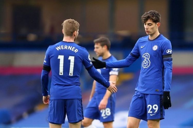 Pemain Chelsea, Timo Werner dan Kai Havertz