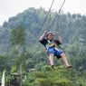 Video Viral Bocah WNA Tersangkut di Flying Fox Nusa Penida Bali, Begini Penjelasan Polisi