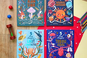 5 Menit Membaca Nyaring Bersama Anak: Mengenal Pengetahuan dan Sains