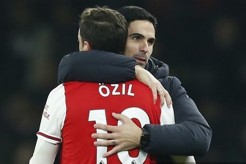 Arteta: Saya Perlakukan Oezil seperti Pemain Lain