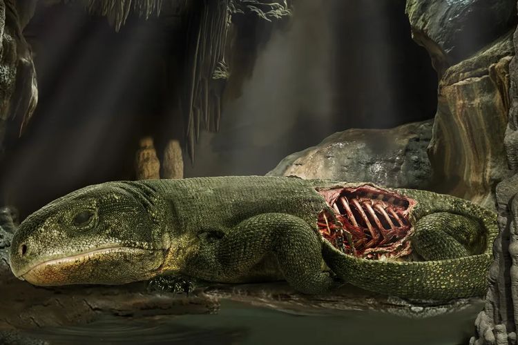 Fosil Reptil 289 Juta Tahun Ungkap Asal-usul Cara Mamalia Bernapas