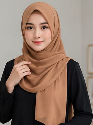 Inspirasi warna jilbab yang cocok dipadukan dengan gamis hitam, mulai dari nuansa netral, soft, earthy, hingga bold yang elegan.
